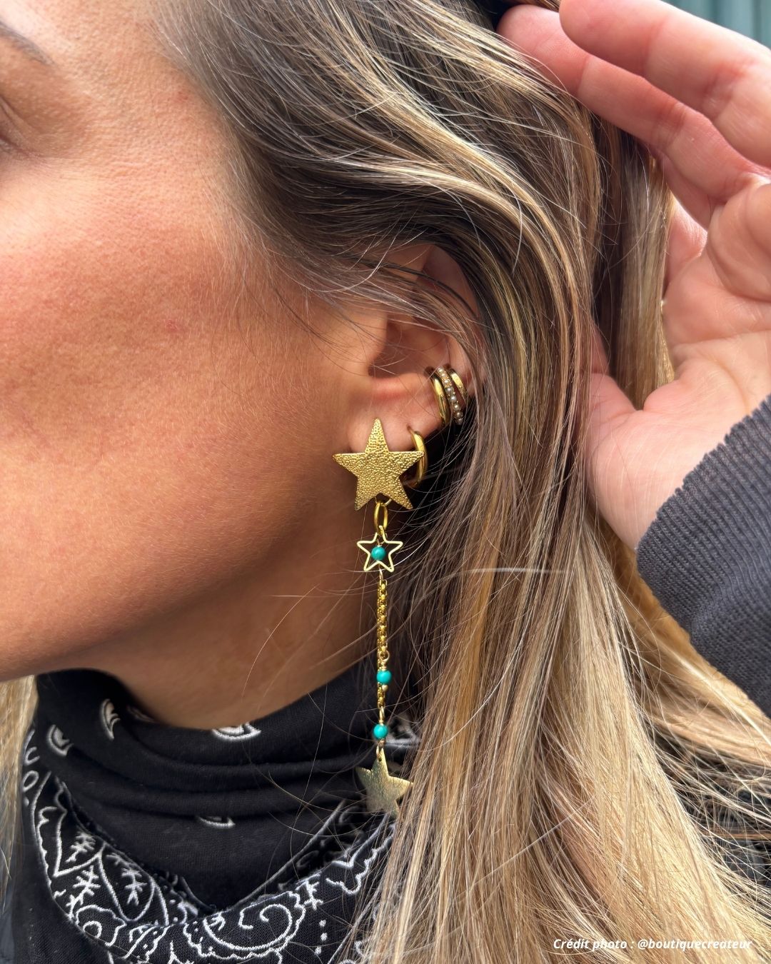 Boucle d’oreilles Pauline