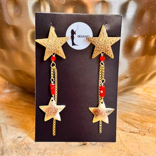 Boucles d'oreilles Star