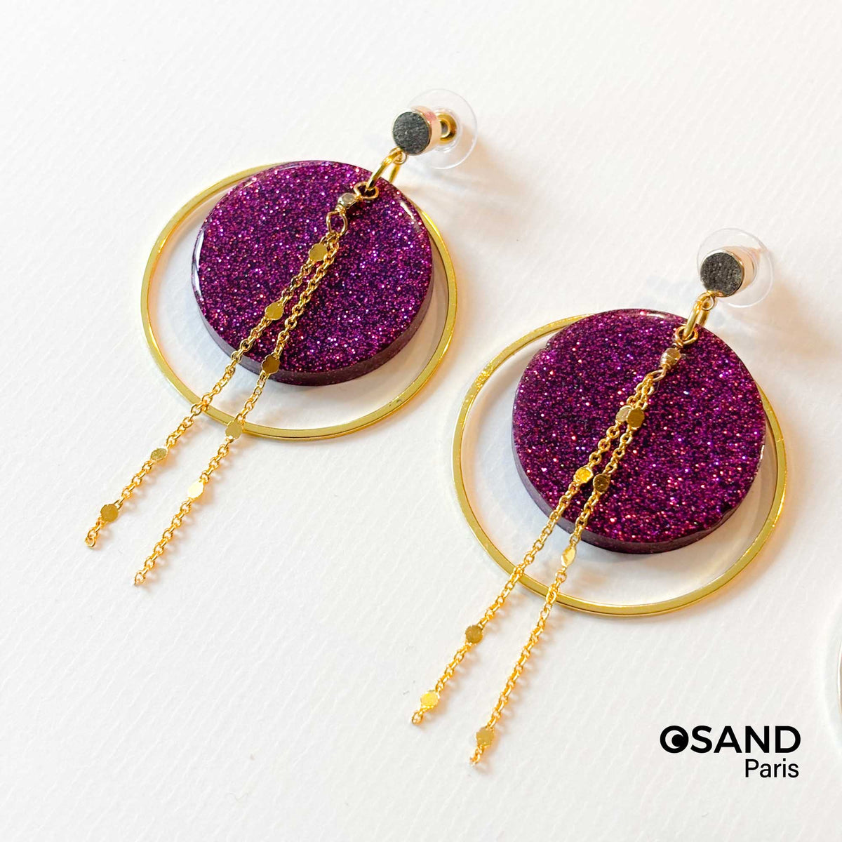 Boucles d’oreilles Maïa Doré