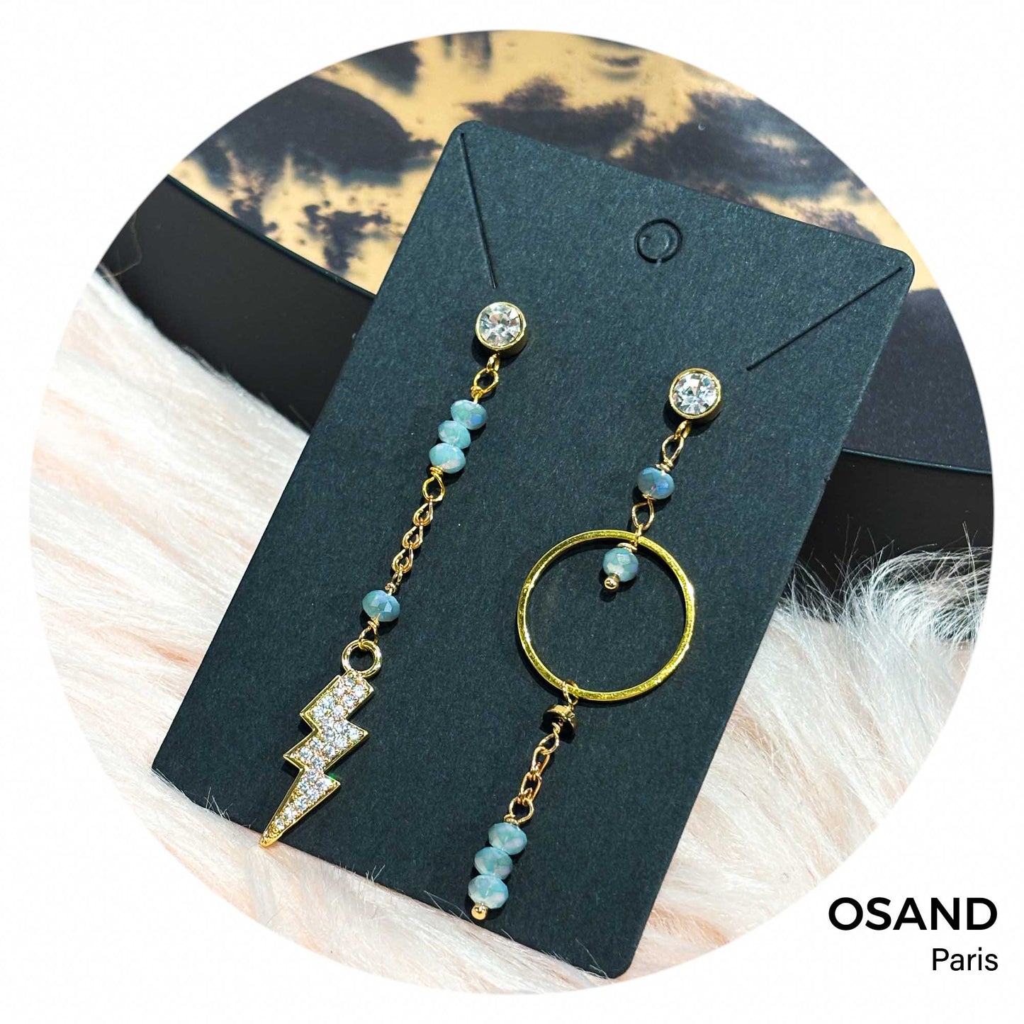 Boucles d’oreilles Zeus