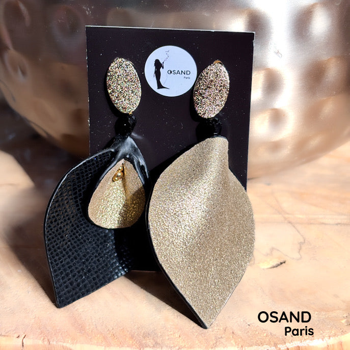 Boucle d’oreilles Camélia