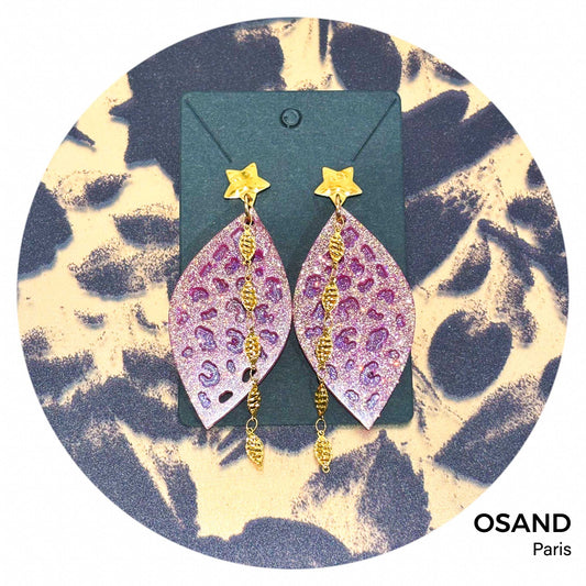 Boucles d’oreilles Lacerta