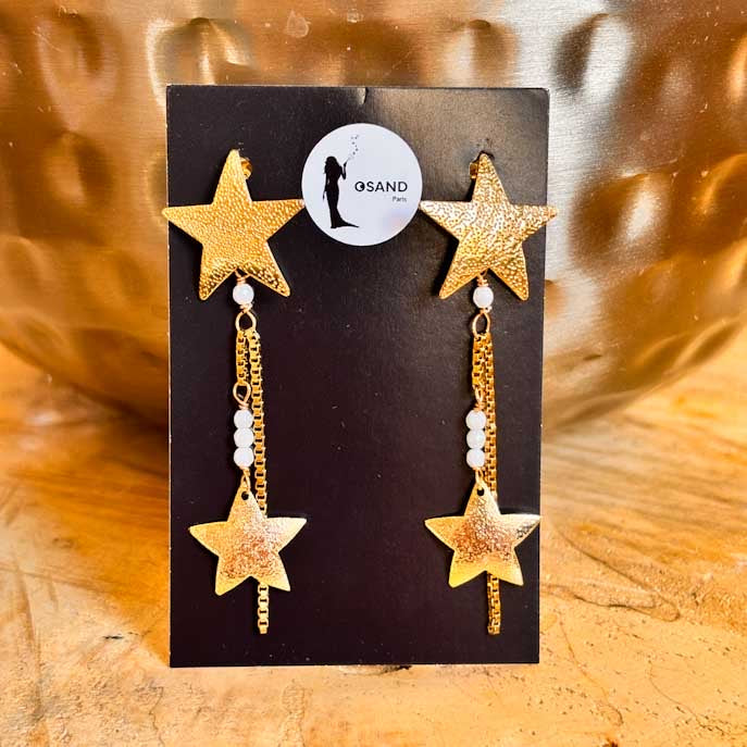 Boucles d'oreilles Star