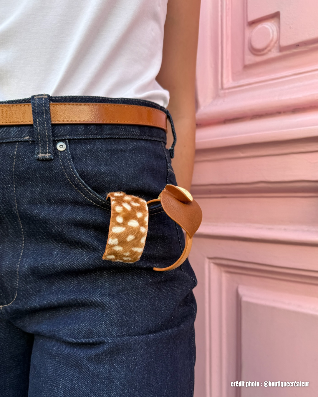 Manchette Fleur de Cuir Capri