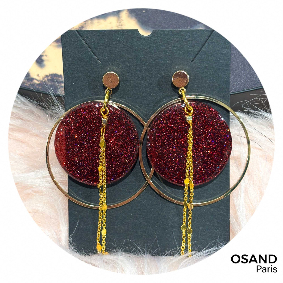 Boucles d’oreilles Maïa Doré