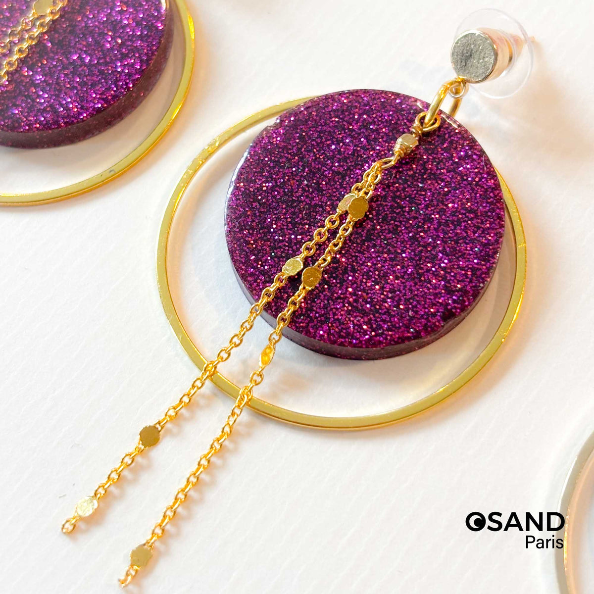 Boucles d’oreilles Maïa Doré