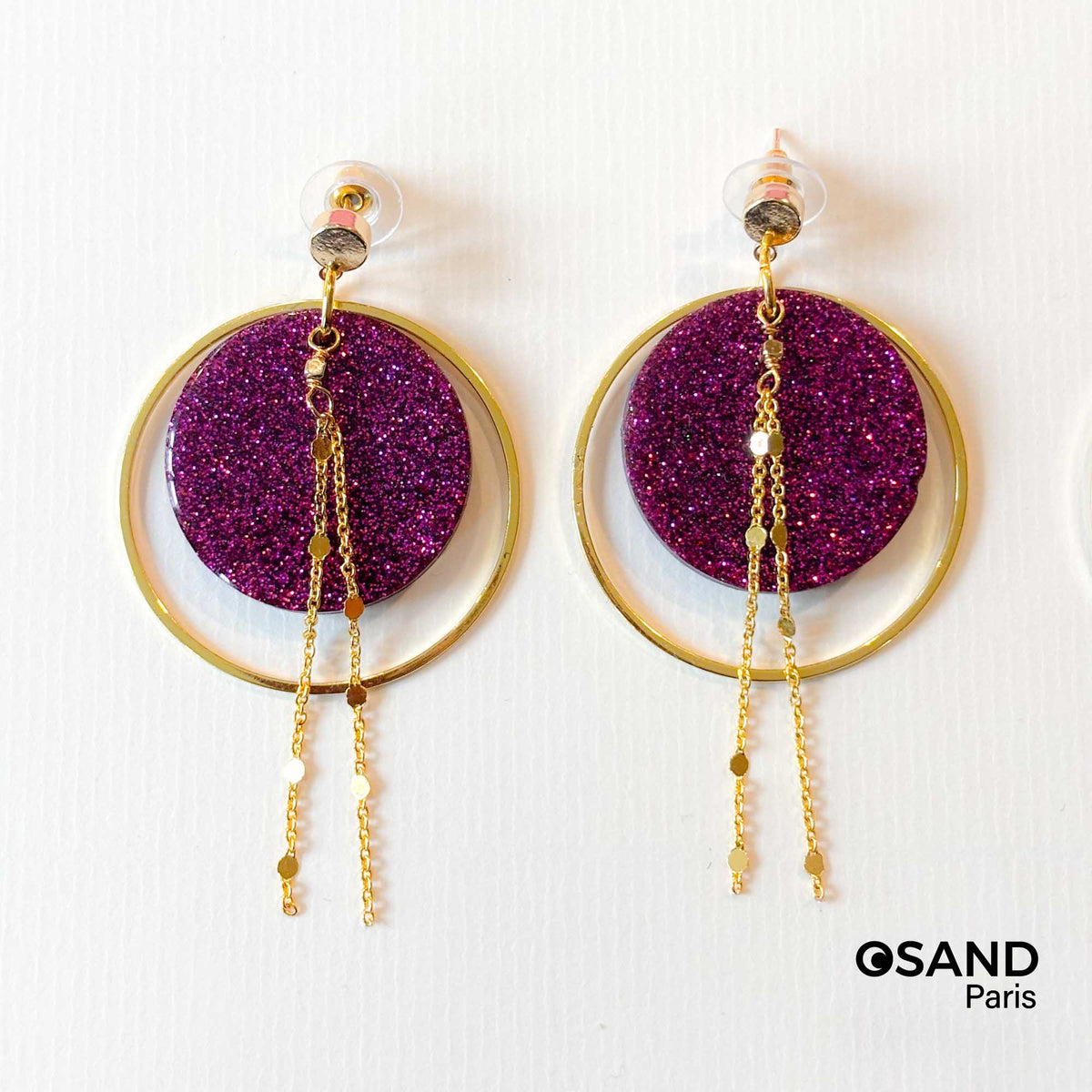 Boucles d’oreilles Maïa Doré