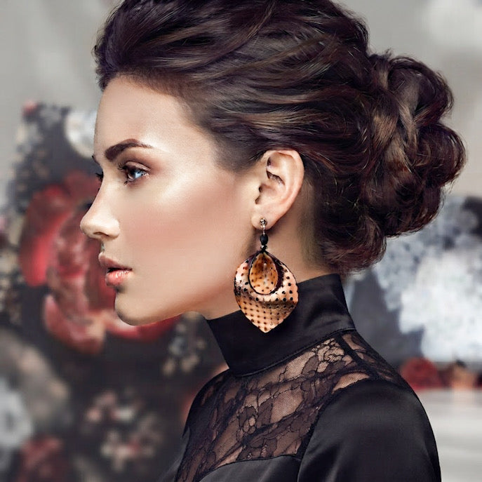 Boucle d’oreilles Belle de nuit