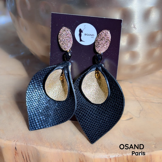 Boucle d’oreilles Camélia