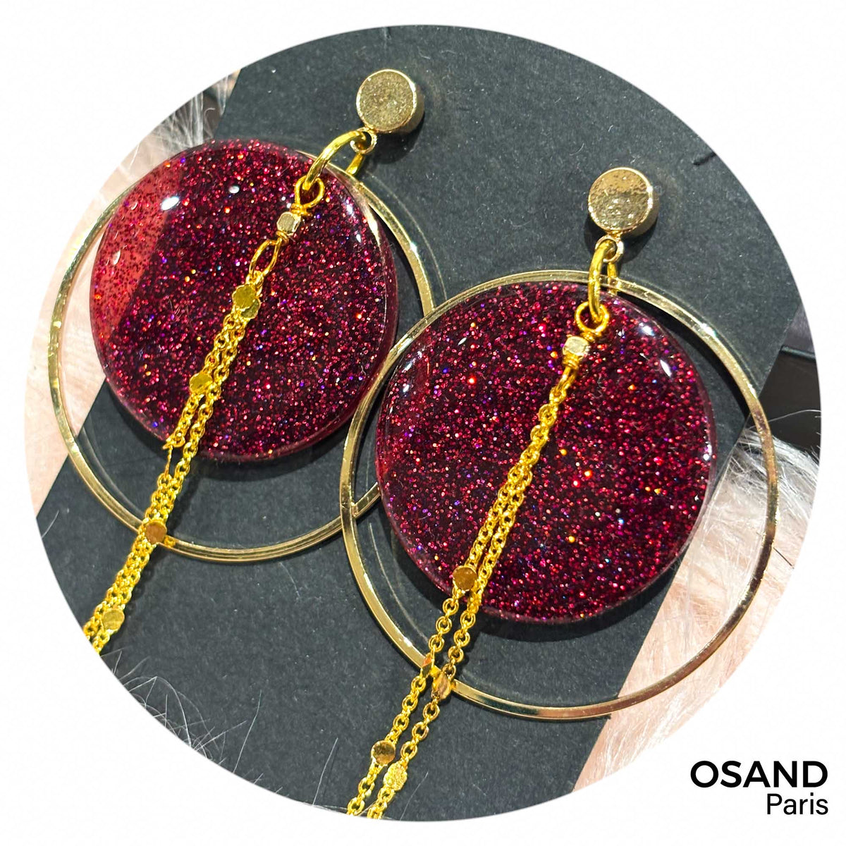 Boucles d’oreilles Maïa Doré
