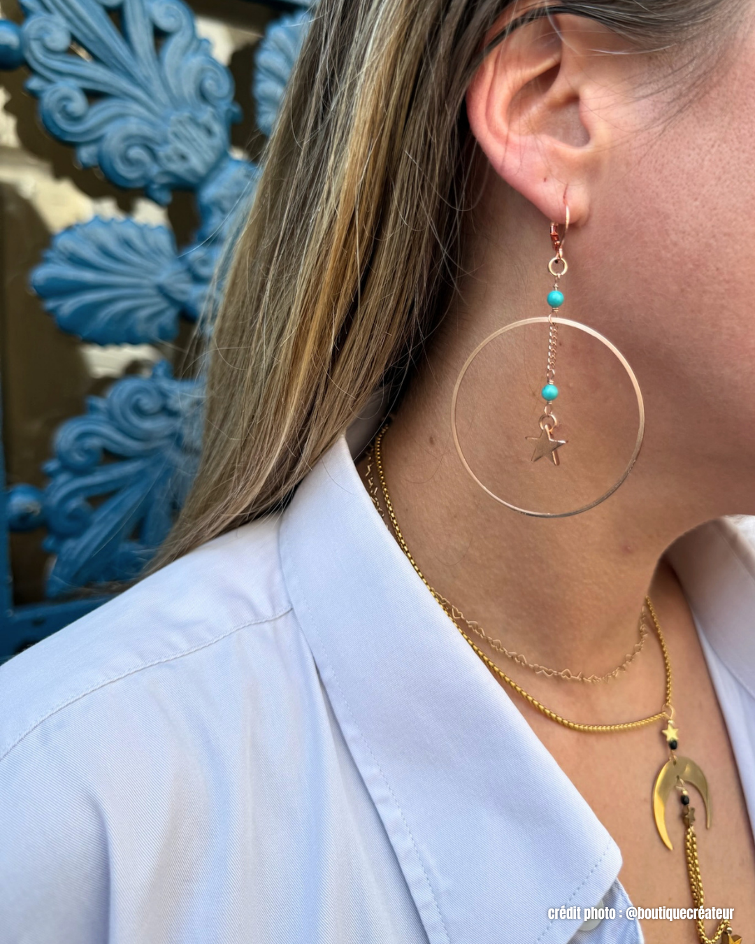 Boucle d’oreilles Victoria